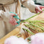 Tijeras florales acero inox 1 unidad color rosa