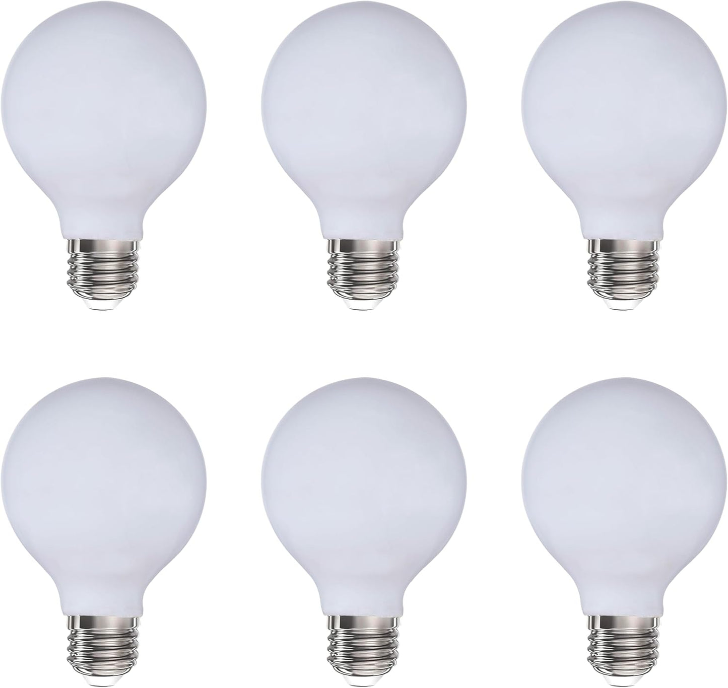 Bombilla LED G25 E26 vintage 8W 1000lm blanco cálido