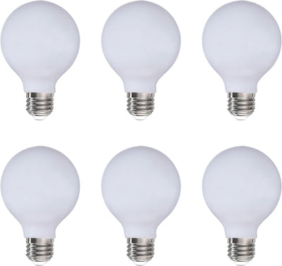 Bombilla LED G25 E26 vintage 8W 1000lm blanco cálido