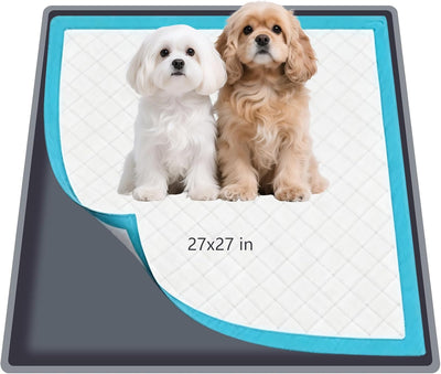 Soporte silicona orina perro 27x27pulg antideslizante portátil