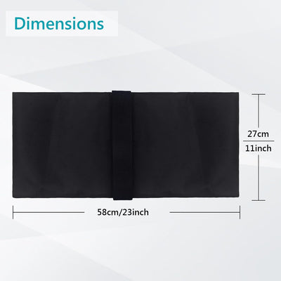 Bolsa peso negro para soporte video trípode camping 2 paquetes
