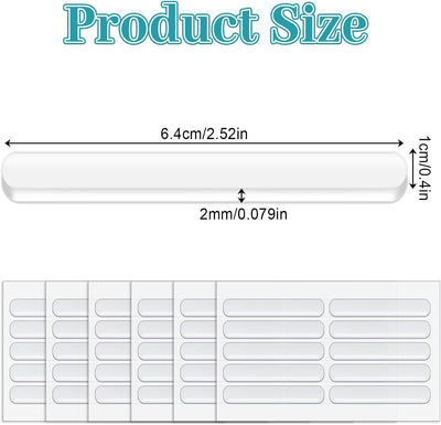 60 Pzas Foam Adhesivo para Puertas Armarios Silenciosas