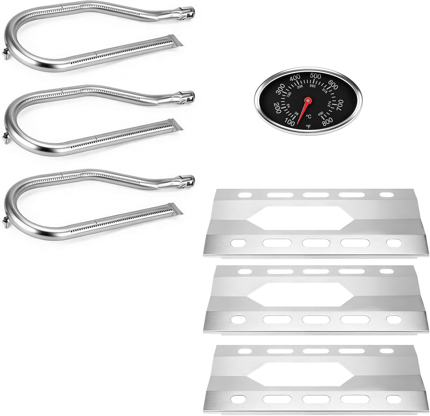 Piezas reparación parrillas gas acero inox