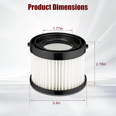 2 Filtros Vacío HEPA Comp Aspiradora Compacta 0882-20