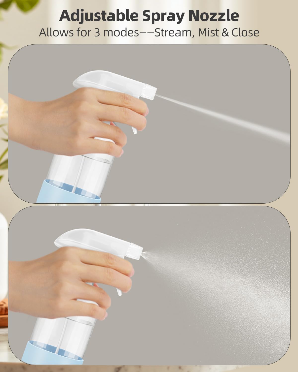 2 Botellas Vidrio 8oz Recargables con Funda Silicona
