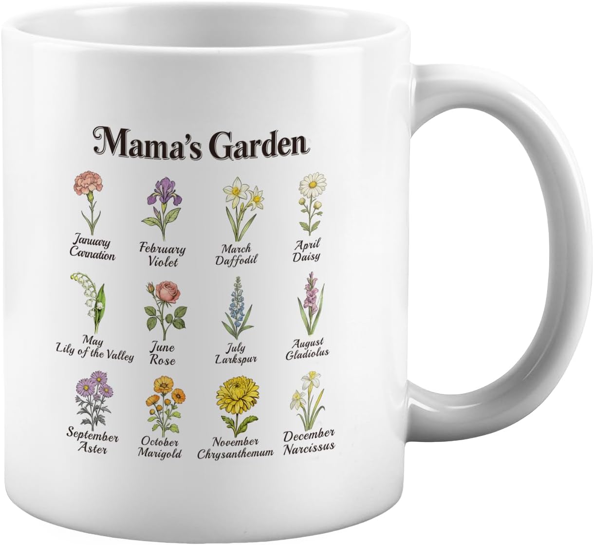 Taza de café grande de cerámica para mamá regalo día de la madre