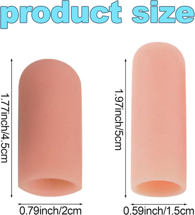 30 Protectores Dedos Silicona Gel Reutilizable Artritis