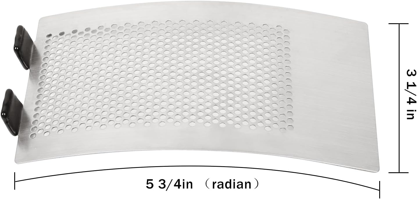 Panel malla acero inox para huevos verdes grandes