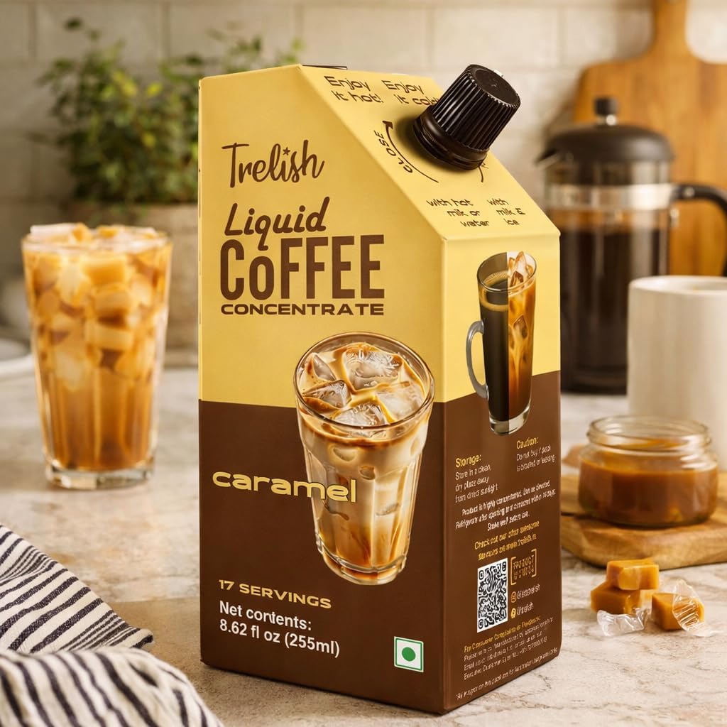 Concentrado de café caramelo 17 porciones 8.62 oz