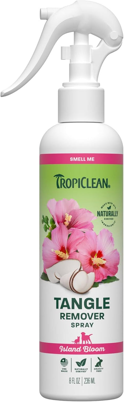 Spray desenredante para perros aroma floral 8oz
