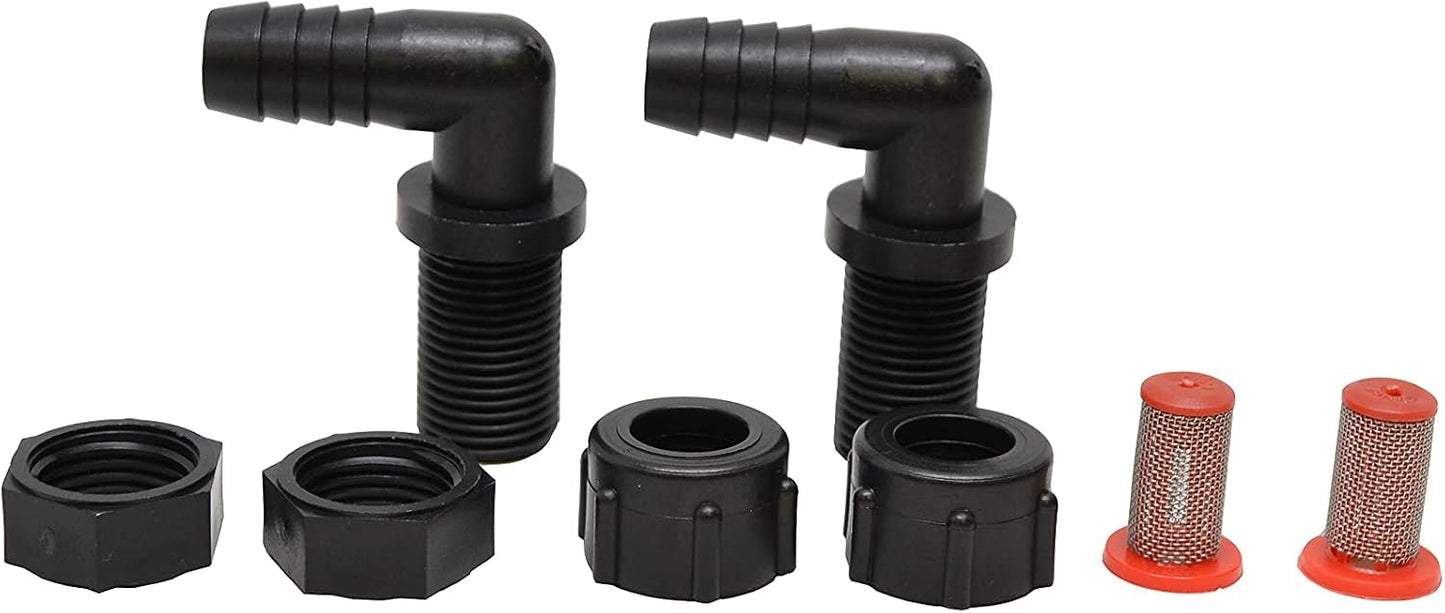 Kit 2 boquillas codo MPS 11/16 x 1/2