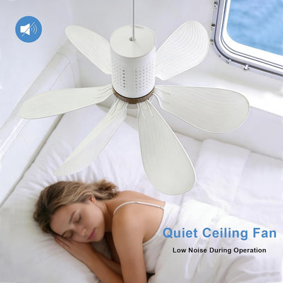 Ventilador techo portátil USB 5V silencioso para dormitorio camping