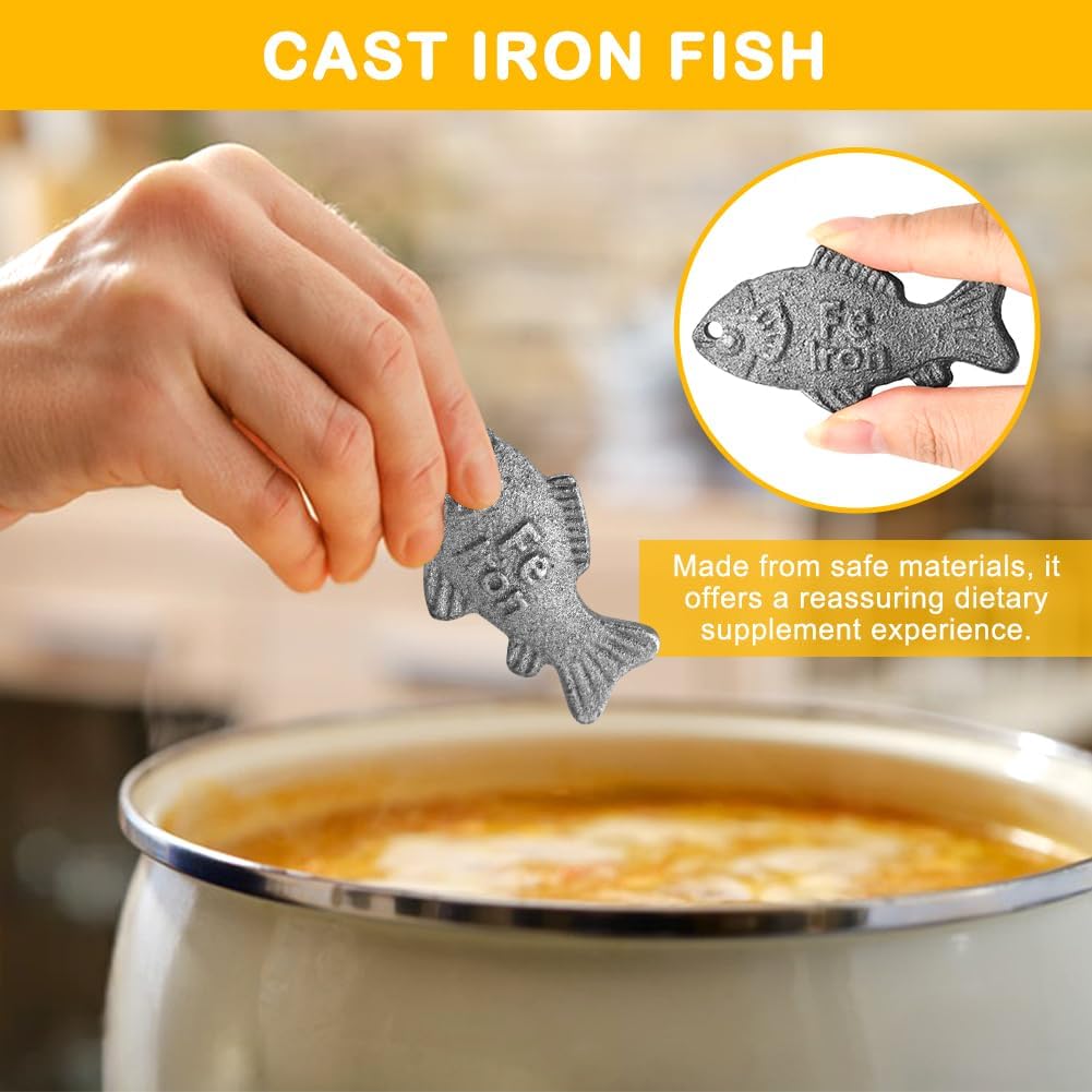 3 Herramientas cocina pescado hierro tela seca con bolsa