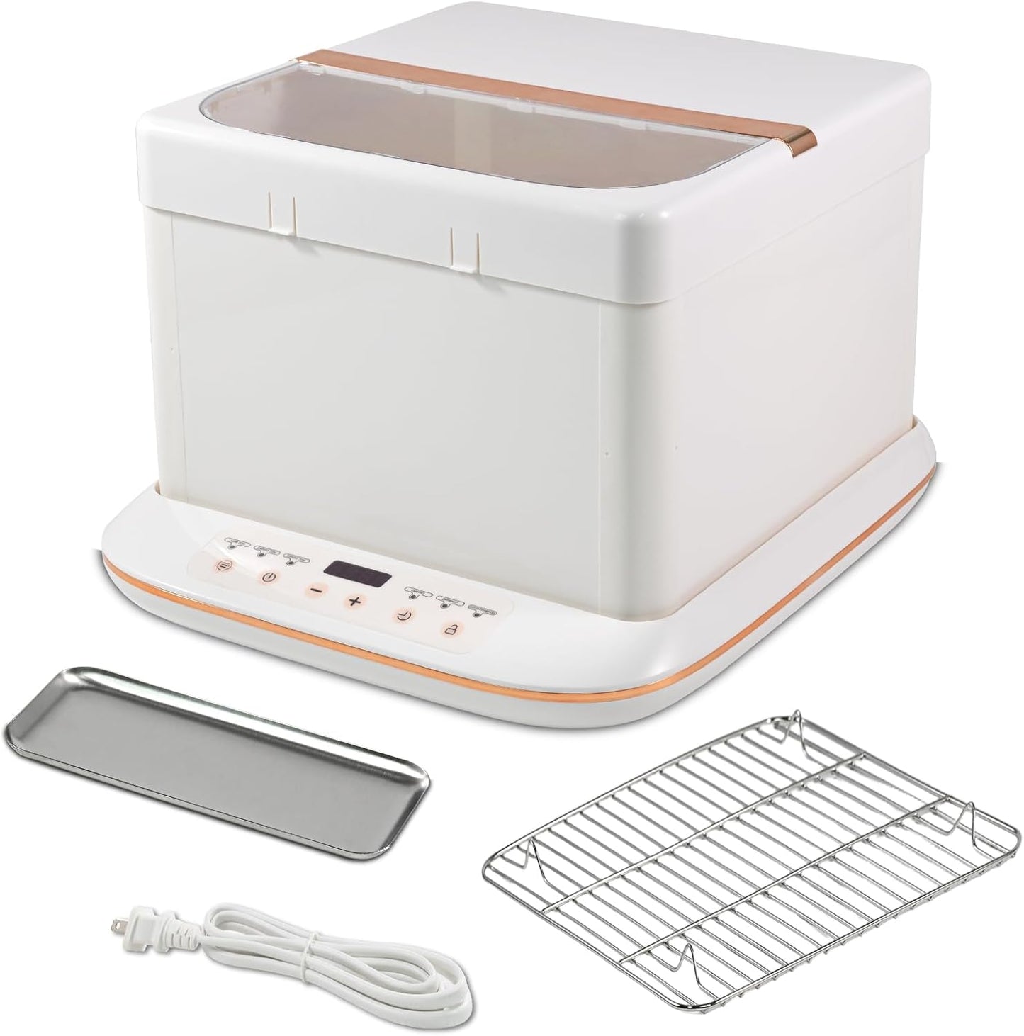 Caja para fermentar pan con control de temperatura