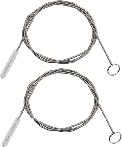 2 Pzas Cepillo Tubo 60pulg Acero Inox y Nailon