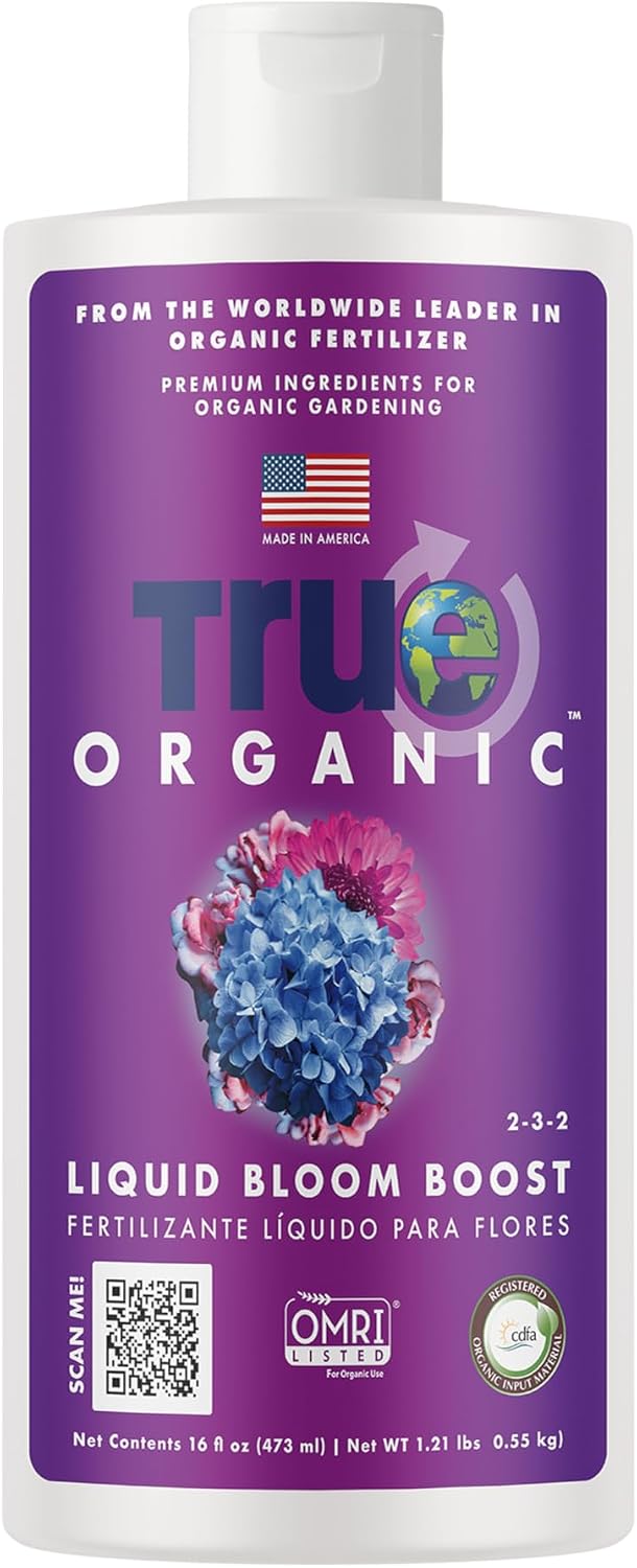 Fertilizante orgánico para brotes y floración 946ml 5,6m²