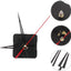 Kit movimiento reloj cuarzo silencioso eje 0.512pulg