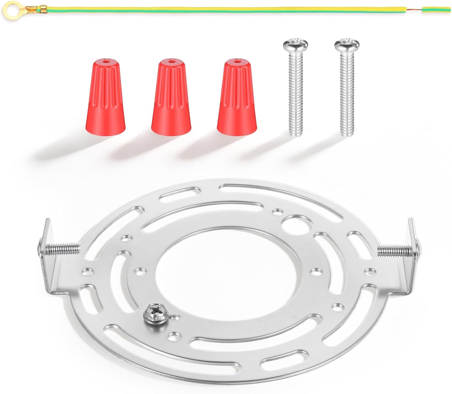 Soporte lámpara 4.5pulg placa redonda piezas repuesto