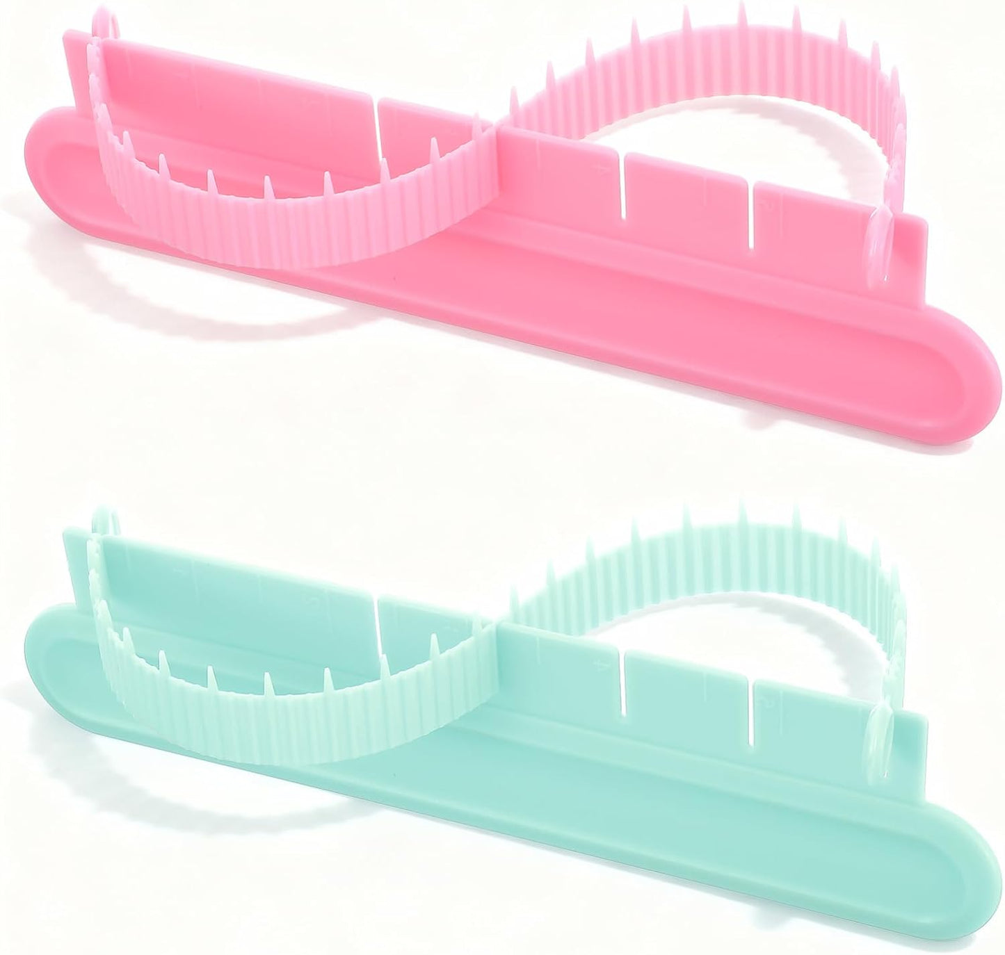 2 herramientas guía arco pastel regla ajustable fondant