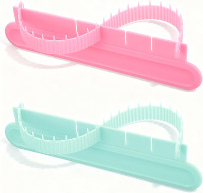 2 herramientas guía arco pastel regla ajustable fondant