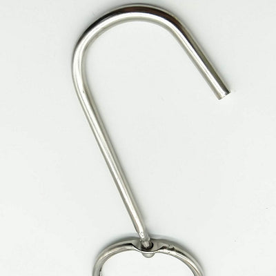 2 Pzas Ganchos Carne Acero Inox para BBQ