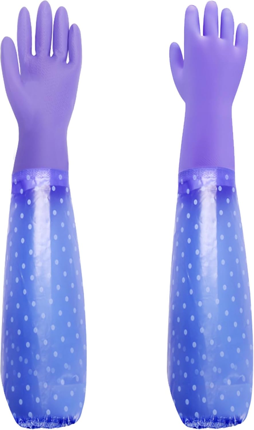 Guantes PVC impermeables para limpieza hogar jardinería