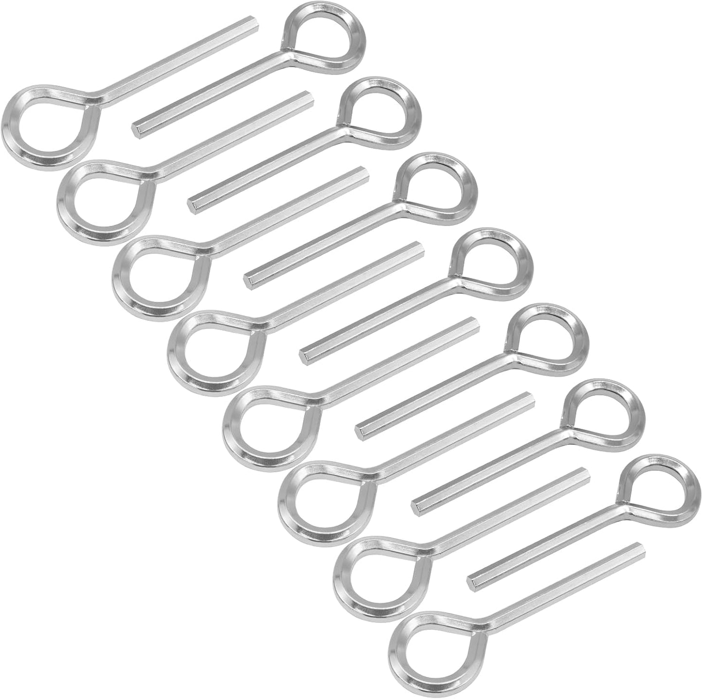 Llave hexagonal 1/8pulg metal puerta salida pánico 15uds