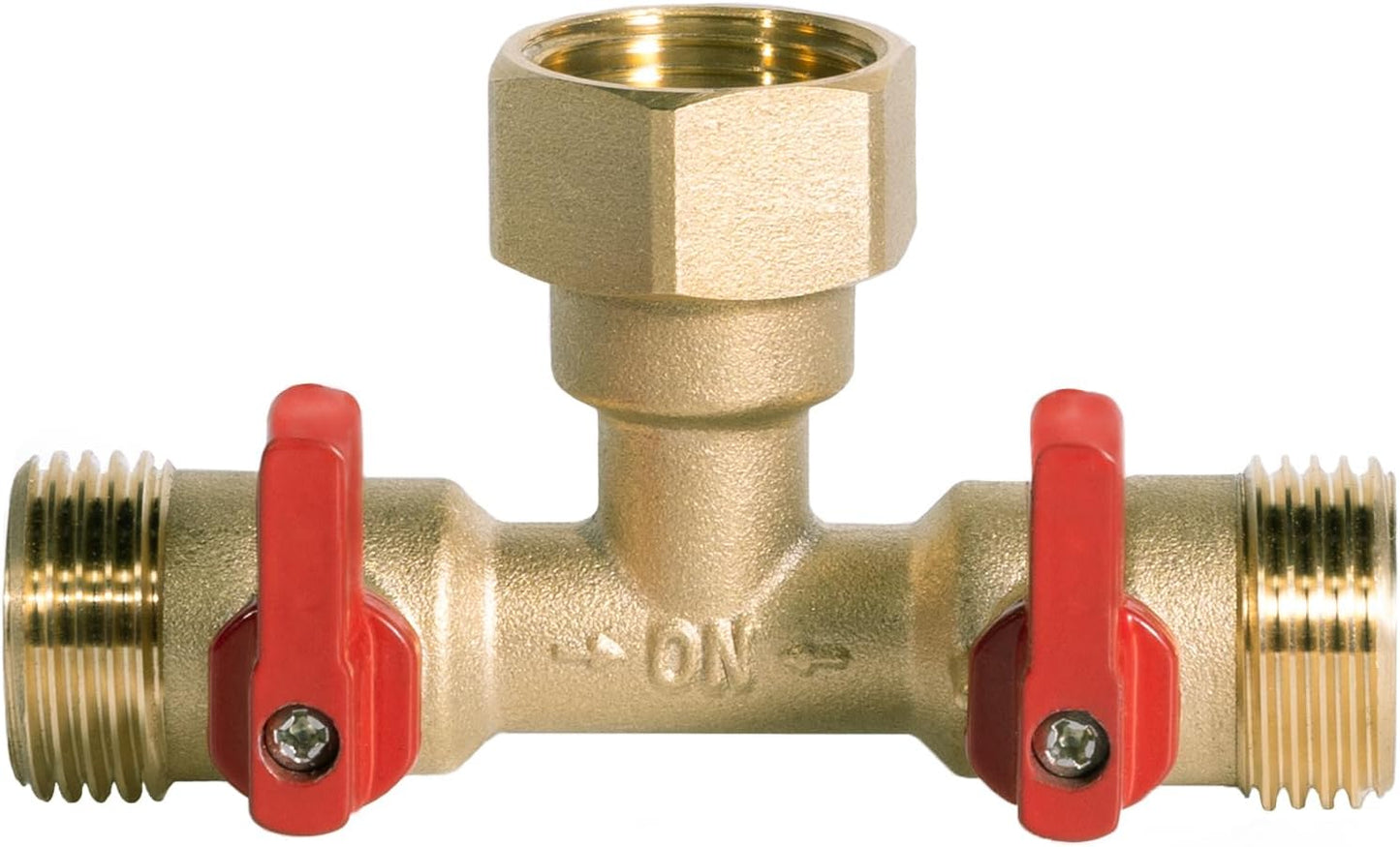 Divisor manguera 3/4pulg con conectores 2 vías