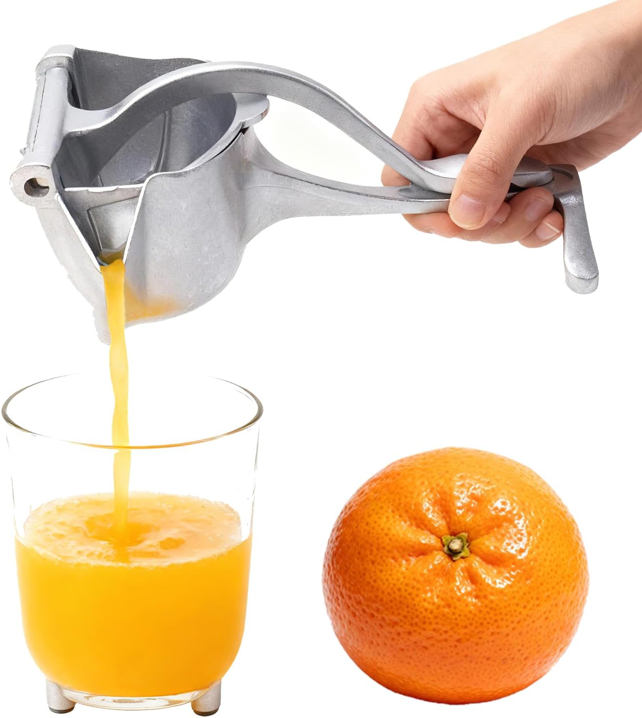 Exprimidor manual de limón con agarre ergonómico para frutas