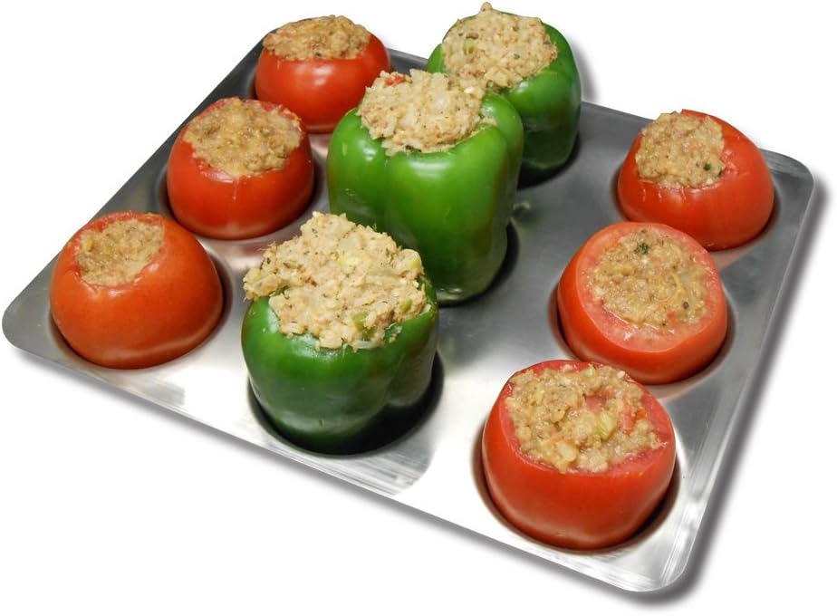 Estante asar pimiento tomate acero inox 9BPR