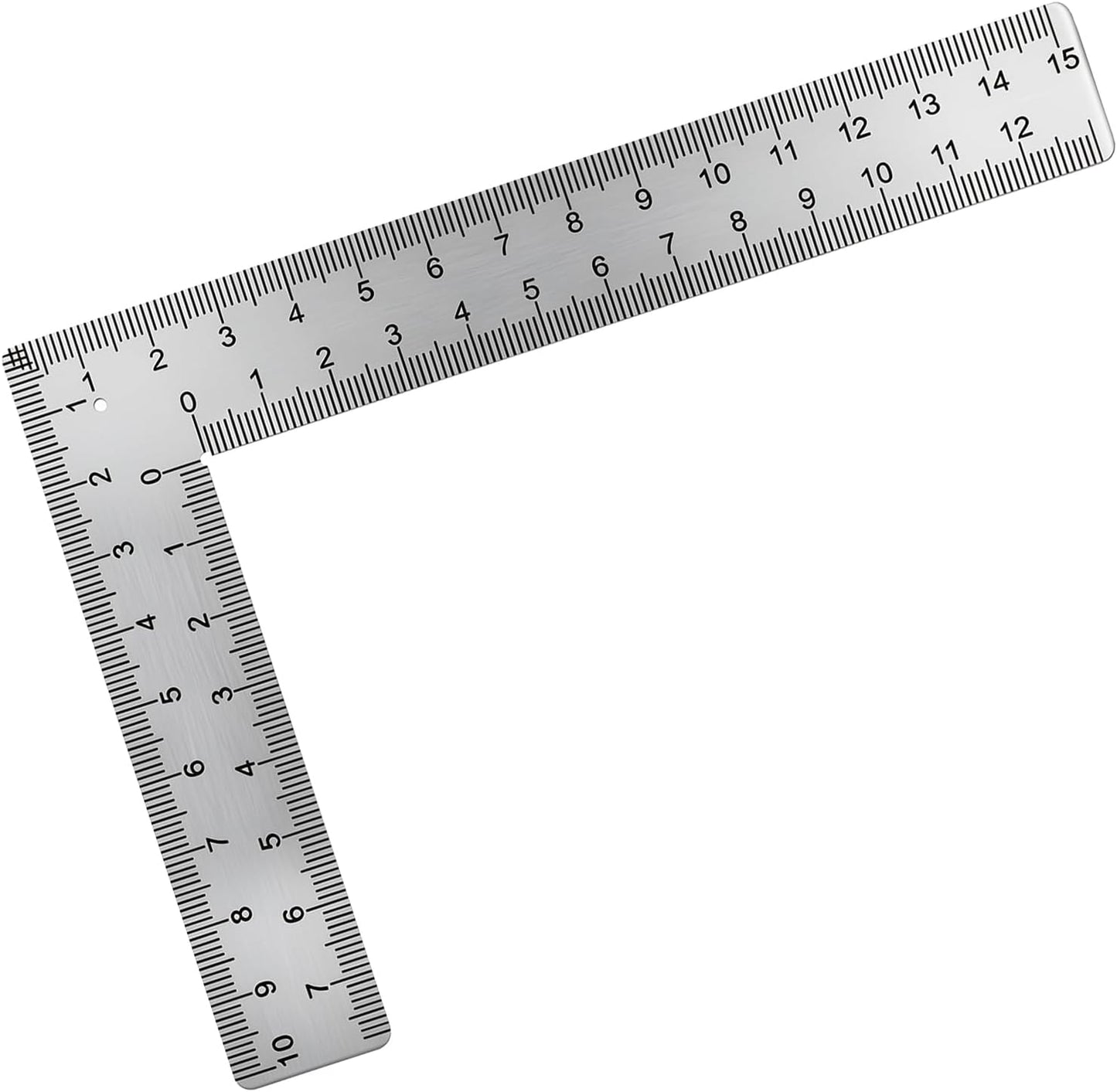 Regla L de 4x6 pulg acero para carpintería e ingeniería