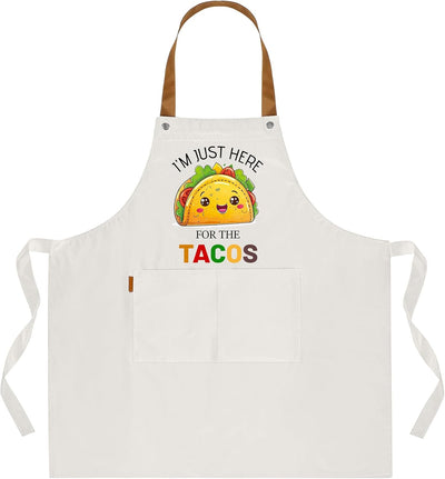 Delantal tacos mexicano para cocinar asar parrilla