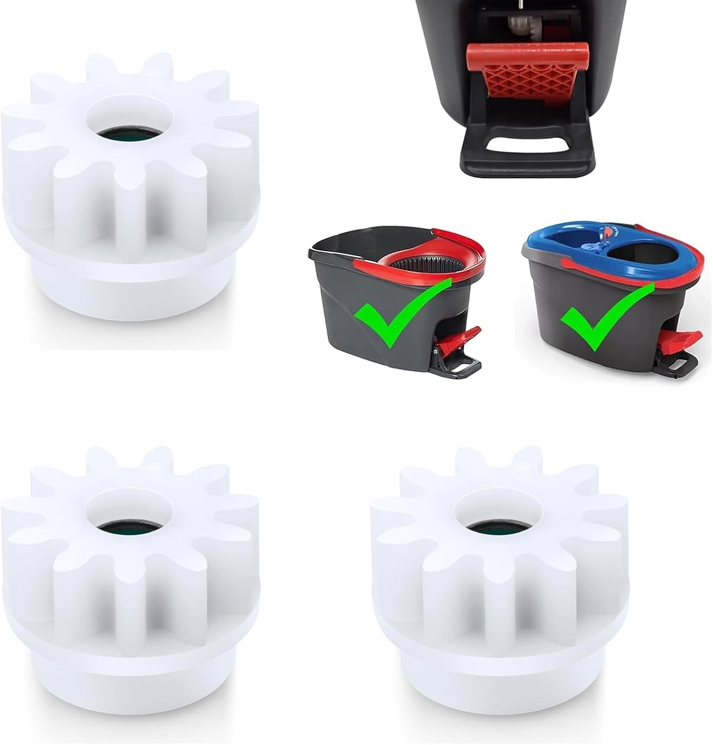 Kit 3 rodamientos para cubo fregona OCedar Easywring