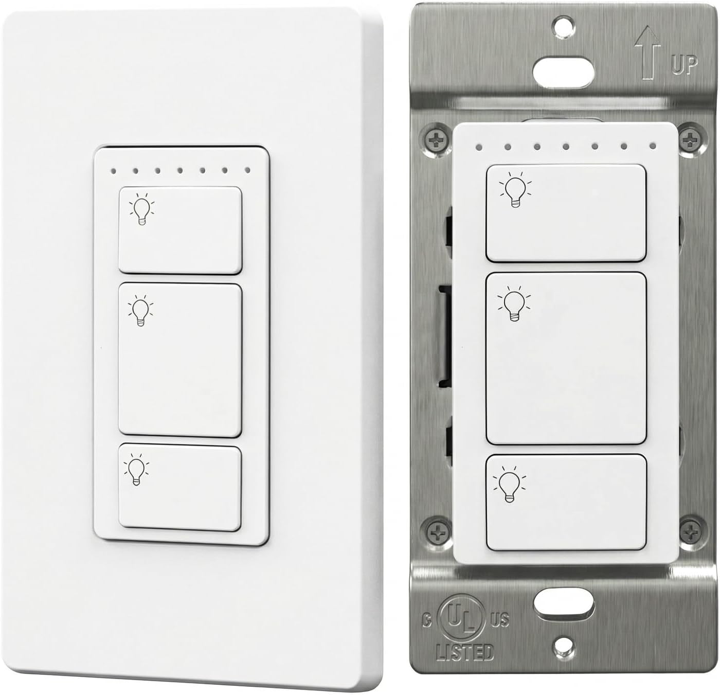Interruptor luz WiFi control app Smart Life comp