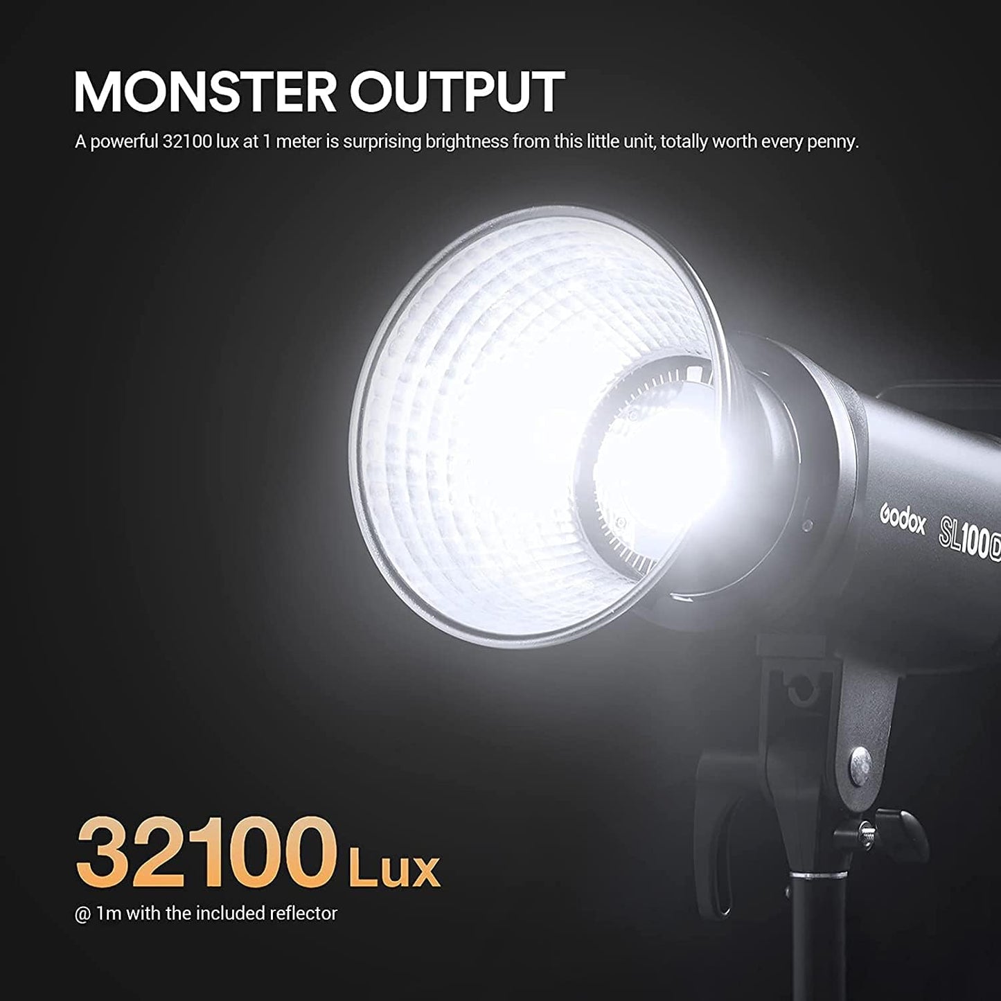 Luz LED Bowens Mount 100W 5600K
