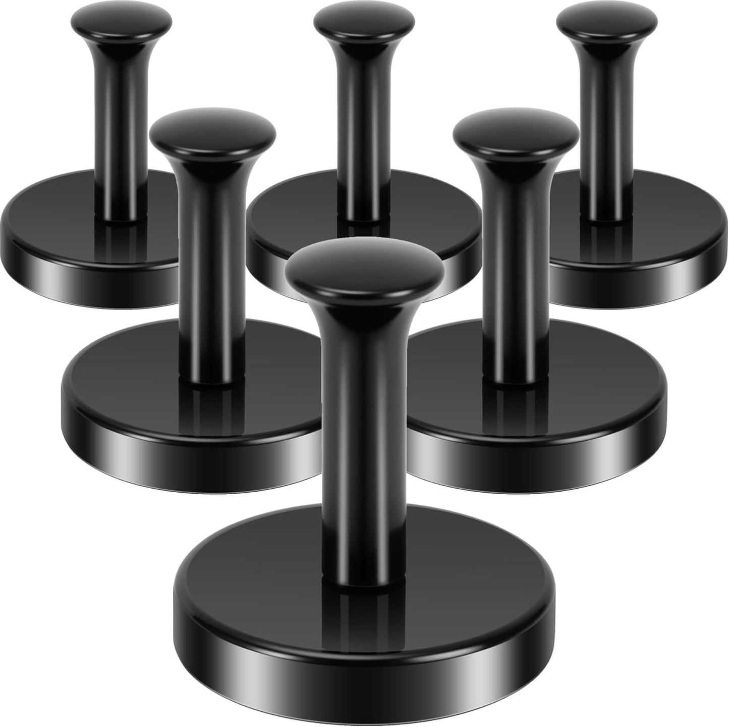 Colgador magnético puerta resistente 130lb base tubo acero