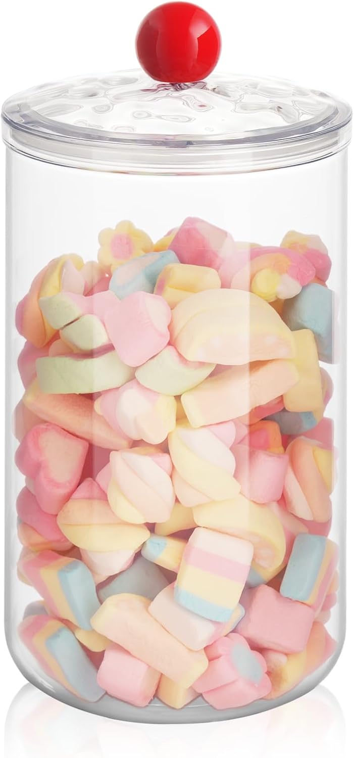 Tarros plástico transparente para almacenar dulces 67oz