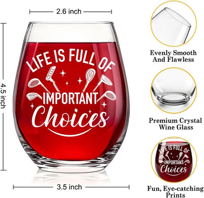 Copa de vino y accesorios de golf divertidos como regalo para mujer golfista