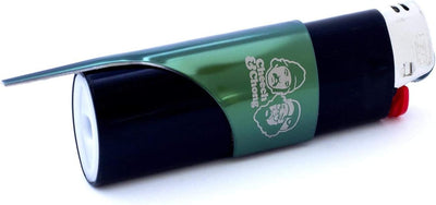 Funda metal multiusos Cheech & Chong con encendedor verde