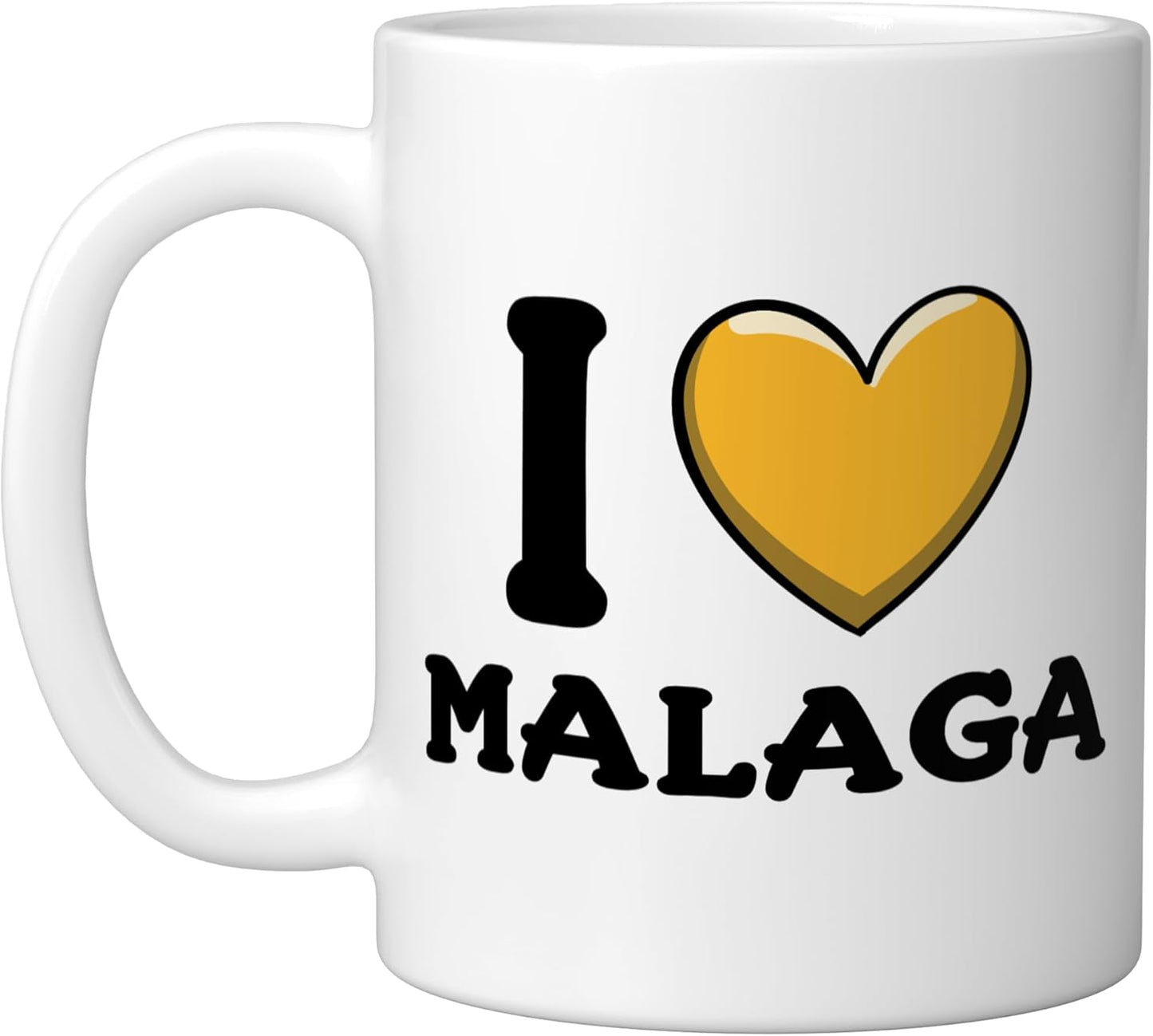 Taza Cerámica Blanca España Málaga