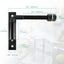 4 Pack Bisagras Puerta Perno J 3/4pulg Alta Resistencia 7pulg