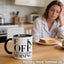 Taza café divertida 11oz doble cara apta lavavajillas
