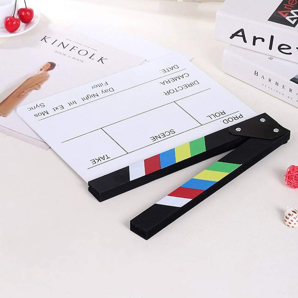 Clap Board profesional de corte de pizarra colorido