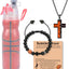 Set 3 Regalos Baloncesto Niños Vaso 20oz Collar Pulsera