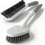 Set 2 Cepillos Servicio Pesado Cerdas Duras para Baño Ducha Piso