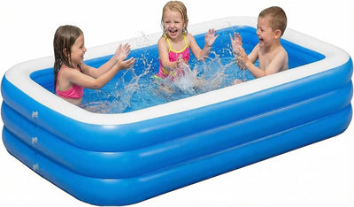 Piscina inflable 71x51x24pulg para fiestas al aire libre