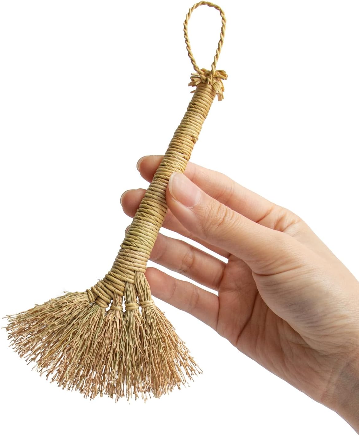 Mini escoba altar Wiccan para sanar energía y decorar