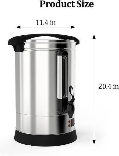 100 Cup Cafetera Acero Inox 14l para Eventos