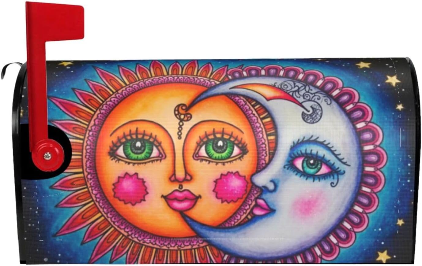 Funda magnética impermeable para buzón sol y luna 21x18pulg