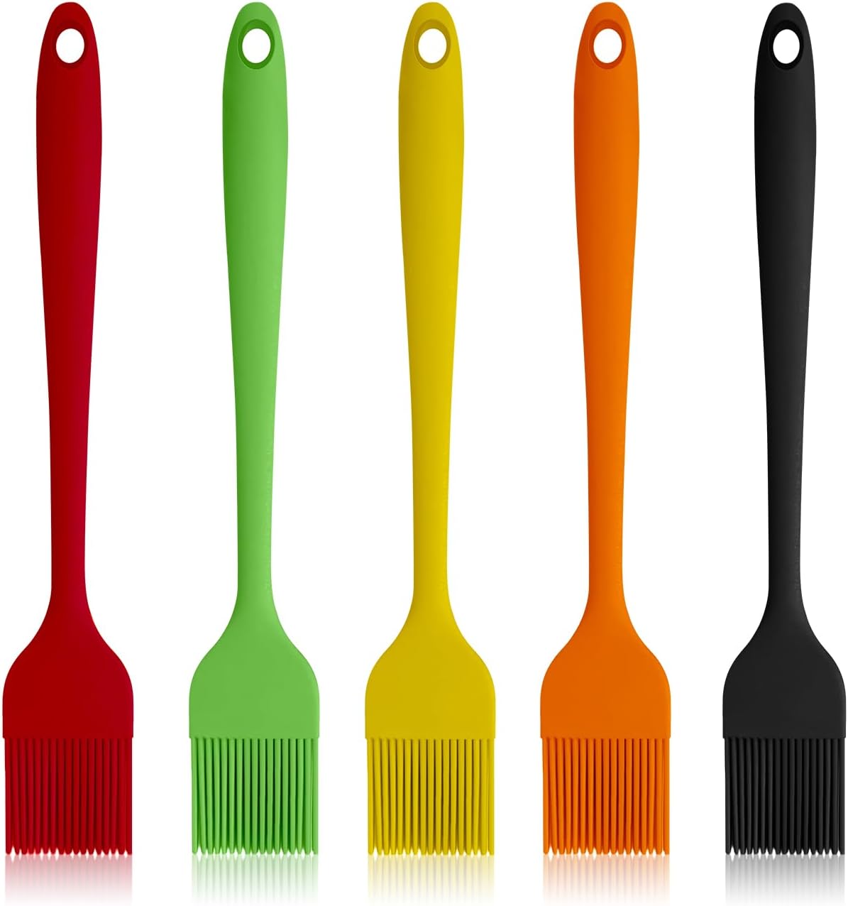 Cepillos silicona cocina 5 pzas para salsa barbacoa hornear